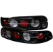 Spyder Auto 5006042 Euro Style Tail Lights; Uses Stock Bulbs; Pair; Black; - Truck Part Superstore
