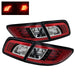 Spyder Auto 5006066 LED Tail Lights; Uses Stock Bulbs; w/Red Lens; Pair; Black; - Truck Part Superstore