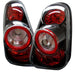 Spyder Auto 5006240 Euro Style Tail Lights; Uses Stock Bulbs; Pair; Black; - Truck Part Superstore