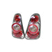 Spyder Auto 5006257 Euro Style Tail Lights; Uses Stock Bulbs; Pair; Chrome; - Truck Part Superstore