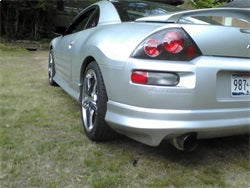 Spyder Auto 5006288 Euro Style Tail Lights; Uses Stock Bulbs; Euro Style; Pair; Black; - Truck Part Superstore
