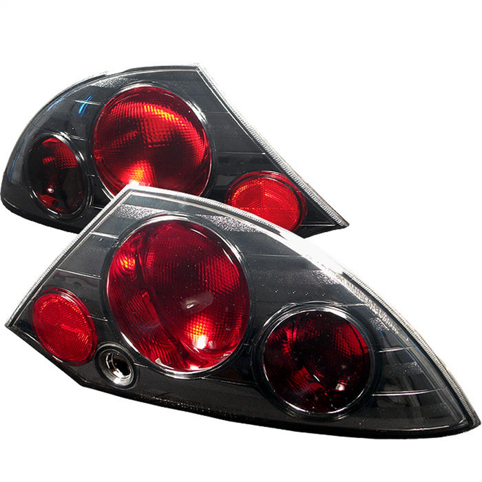Spyder Auto 5006349 Euro Style Tail Lights; Uses Stock Bulbs; Pair; Smoke; - Truck Part Superstore