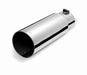 Gibson Performance Exhaust 500639 Stainless Rolled Edge Angle Exhaust Tip - Truck Part Superstore