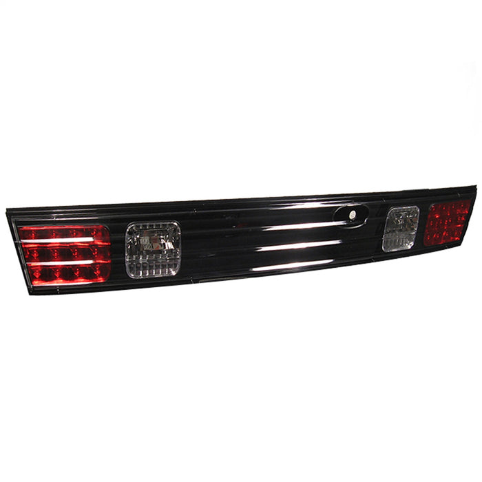 Spyder Auto 5006653 Euro Style Trunk Tail Lights; Uses Stock Bulbs; Pair; Black; - Truck Part Superstore