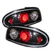 Spyder Auto 5006752 Euro Style Tail Lights; Uses Stock Bulbs; Pair; Black; - Truck Part Superstore