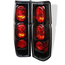 Spyder Auto 5006875 Euro Style Tail Lights; Uses Stock Bulbs; Pair; Black; - Truck Part Superstore