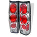 Spyder Auto 5006882 Euro Style Tail Lights; Uses Stock Bulbs; Pair; Chrome; - Truck Part Superstore