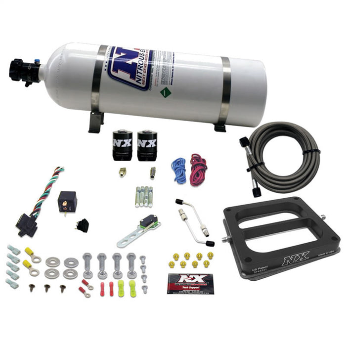 Nitrous Express 50070-15 DOM/GASOLINE (100-200-300-400-500HP) WITH 15LB BOTTLE - Truck Part Superstore