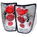 Spyder Auto 5007032 Euro Style Tail Lights; Uses Stock Bulbs; Pair; Chrome; - Truck Part Superstore
