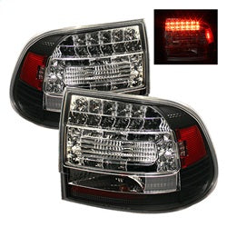 Spyder Auto 5007063 LED Tail Lights; Uses Stock Bulbs; Pair; Black; - Truck Part Superstore