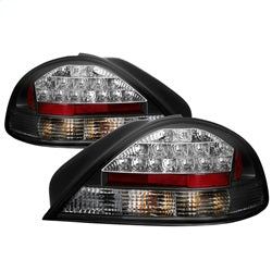 Spyder Auto 5007117 LED Tail Lights; Uses Stock Bulbs; Pair; Black; - Truck Part Superstore