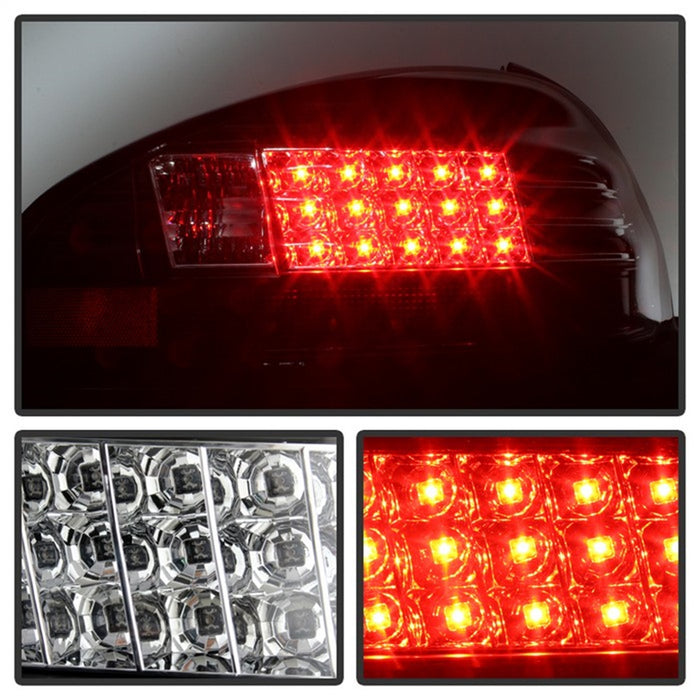 Spyder Auto 5007148 LED Tail Lights; Uses Stock Bulbs; Pair; Black; - Truck Part Superstore