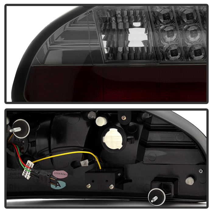 Spyder Auto 5007179 LED Tail Lights; Uses Stock Bulbs; Pair; Smoke; - Truck Part Superstore