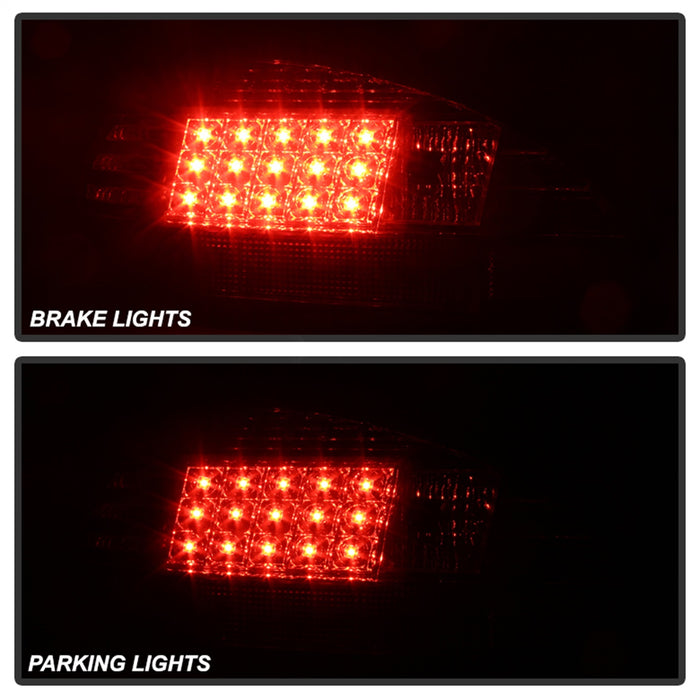 Spyder Auto 5007179 LED Tail Lights; Uses Stock Bulbs; Pair; Smoke; - Truck Part Superstore