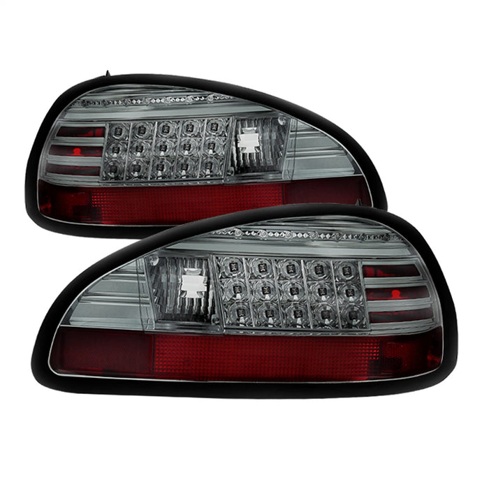 Spyder Auto 5007179 LED Tail Lights; Uses Stock Bulbs; Pair; Smoke; - Truck Part Superstore