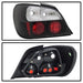 Spyder Auto 5007193 Euro Style Tail Lights; Uses Stock Bulbs; Pair; Black; - Truck Part Superstore