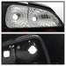 Spyder Auto 5007193 Euro Style Tail Lights; Uses Stock Bulbs; Pair; Black; - Truck Part Superstore