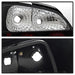 Spyder Auto 5007193 Euro Style Tail Lights; Uses Stock Bulbs; Pair; Black; - Truck Part Superstore