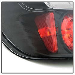 Spyder Auto 5007193 Euro Style Tail Lights; Uses Stock Bulbs; Pair; Black; - Truck Part Superstore