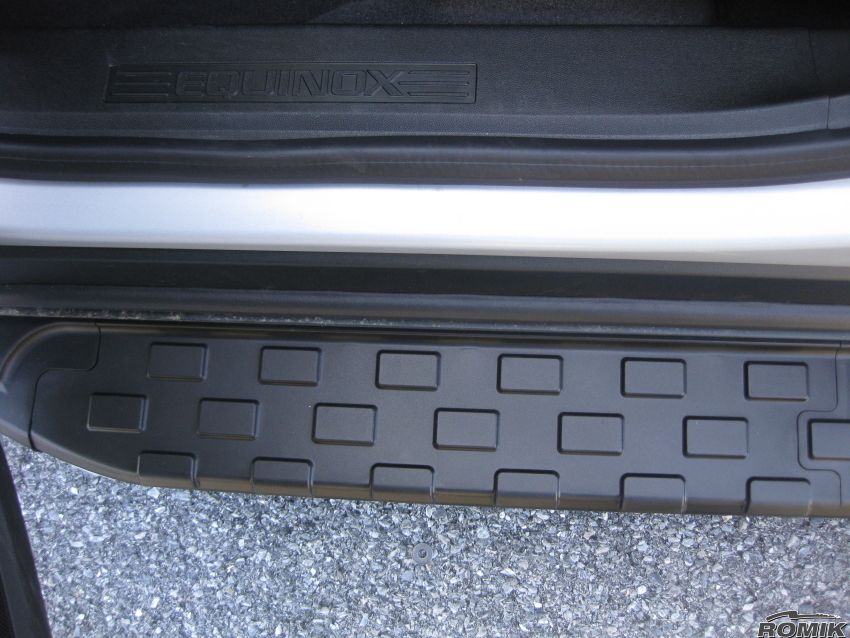 Romik 50072419 Chevrolet Equinox SUV Running Boards REC-B Side Steps 2018-2022 Anodized Black Romik - Truck Part Superstore