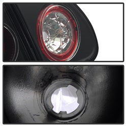 Spyder Auto 5007339 Euro Style Tail Lights; Uses Stock Bulbs; Pair; Black; - Truck Part Superstore