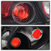 Spyder Auto 5007339 Euro Style Tail Lights; Uses Stock Bulbs; Pair; Black; - Truck Part Superstore