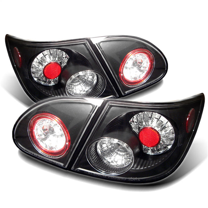 Spyder Auto 5007360 LED Tail Lights; Uses Stock Bulbs; Pair; Black; - Truck Part Superstore