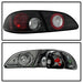 Spyder Auto 5007476 Euro Style Tail Lights; Uses Stock Bulbs; Pair; Black; - Truck Part Superstore