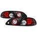 Spyder Auto 5007476 Euro Style Tail Lights; Uses Stock Bulbs; Pair; Black; - Truck Part Superstore