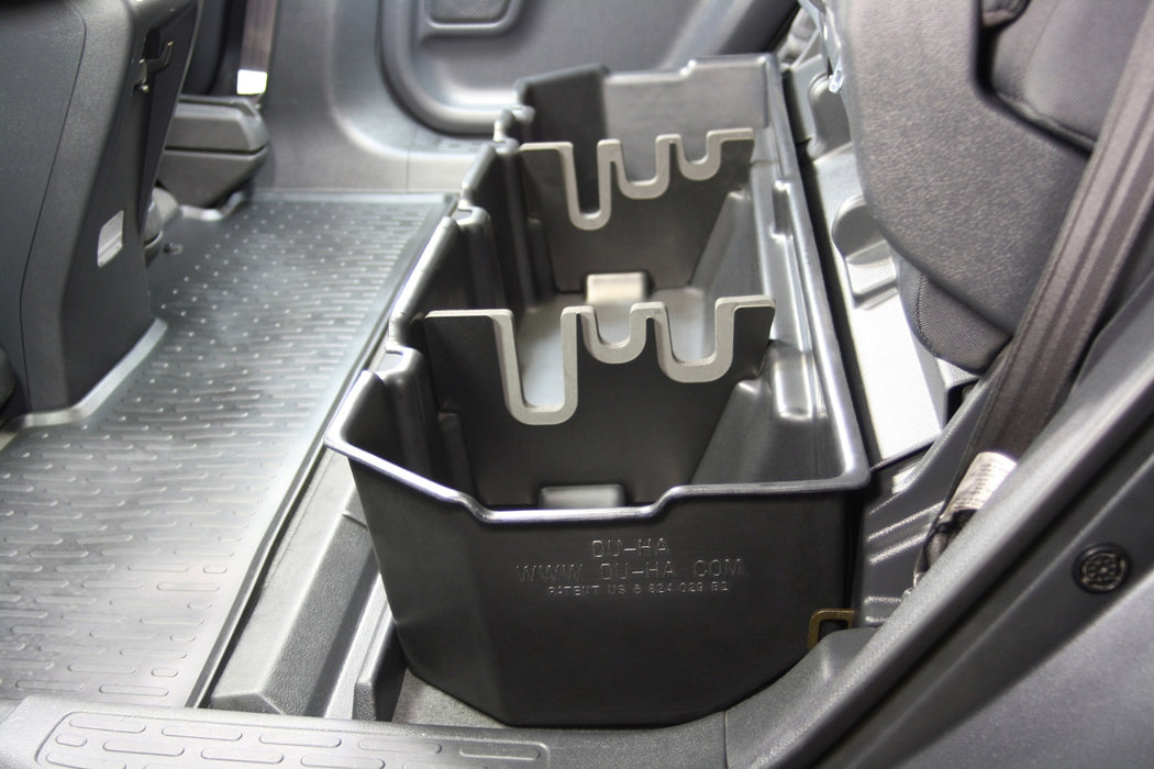 DU-HA 50074 DU-HA® Interior Storage/Gun Case; Incl. Gun Rack/Organizer; Black; - Truck Part Superstore