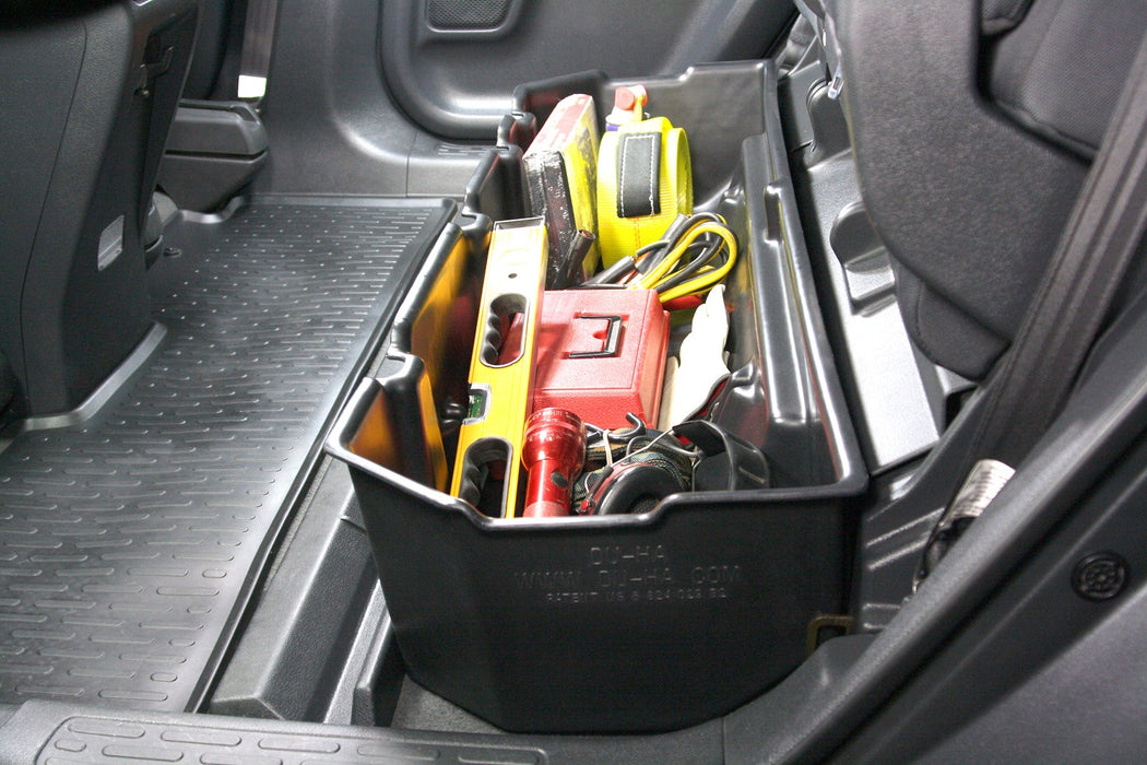 DU-HA 50074 DU-HA® Interior Storage/Gun Case; Incl. Gun Rack/Organizer; Black; - Truck Part Superstore