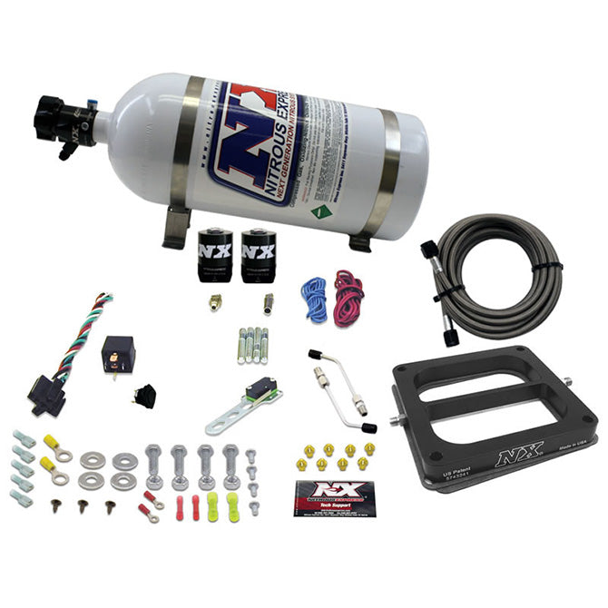 Nitrous Express 50075-10 DOM/ALCOHOL (100-200-300-400-500HP) WITH 10LB BOTTLE - Truck Part Superstore