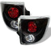Spyder Auto 5007506 Euro Style Tail Lights; Uses Stock Bulbs; Pair; Black; - Truck Part Superstore