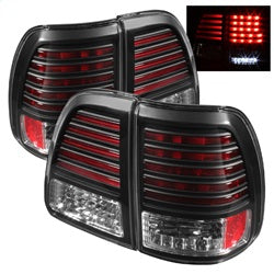 Spyder Auto 5007537 LED Tail Lights; Uses Stock Bulbs; Pair; Black; - Truck Part Superstore