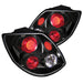 Spyder Auto 5007599 Euro Style Tail Lights; Uses Stock Bulbs; Pair; Black; - Truck Part Superstore