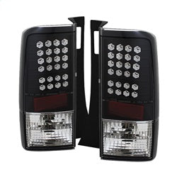 Spyder Auto 5007759 LED Tail Lights; Uses Stock Bulbs; Pair; Black; - Truck Part Superstore