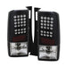 Spyder Auto 5007759 LED Tail Lights; Uses Stock Bulbs; Pair; Black; - Truck Part Superstore