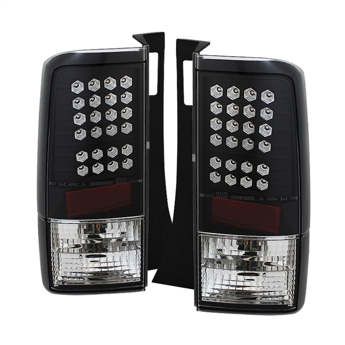 Spyder Auto 5007759 LED Tail Lights; Uses Stock Bulbs; Pair; Black; - Truck Part Superstore