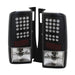 Spyder Auto 5007759 LED Tail Lights; Uses Stock Bulbs; Pair; Black; - Truck Part Superstore