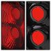 Spyder Auto 5007834 Euro Style Tail Lights; Uses Stock Bulbs; Pair; Black; - Truck Part Superstore