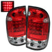 Spyder Auto 5007872 LED Tail Lights; Uses Stock Bulbs; Pair; Red/Clear; - Truck Part Superstore