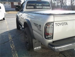 Spyder Auto 5007889 LED Tail Lights; Uses S25 Amber 180 Degree Single Filament Bulb; Pair; Smoke; - Truck Part Superstore