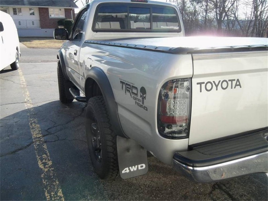 Spyder Auto 5007889 LED Tail Lights; Uses S25 Amber 180 Degree Single Filament Bulb; Pair; Smoke; - Truck Part Superstore
