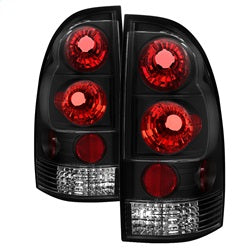 Spyder Auto 5007896 Euro Style Tail Lights; Uses Stock Bulbs; Pair; Black; - Truck Part Superstore