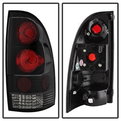 Spyder Auto 5007896 Euro Style Tail Lights; Uses Stock Bulbs; Pair; Black; - Truck Part Superstore
