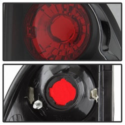 Spyder Auto 5007896 Euro Style Tail Lights; Uses Stock Bulbs; Pair; Black; - Truck Part Superstore