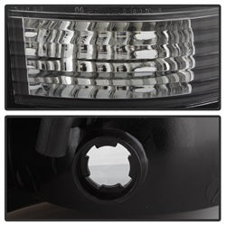 Spyder Auto 5007896 Euro Style Tail Lights; Uses Stock Bulbs; Pair; Black; - Truck Part Superstore