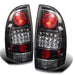 Spyder Auto 5007919 LED Tail Lights; Uses Stock Bulbs; Pair; Black; - Truck Part Superstore