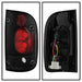 Spyder Auto 5007988 Euro Style Tail Lights; Uses Stock Bulbs; Pair; Black; - Truck Part Superstore