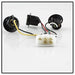 Spyder Auto 5007988 Euro Style Tail Lights; Uses Stock Bulbs; Pair; Black; - Truck Part Superstore